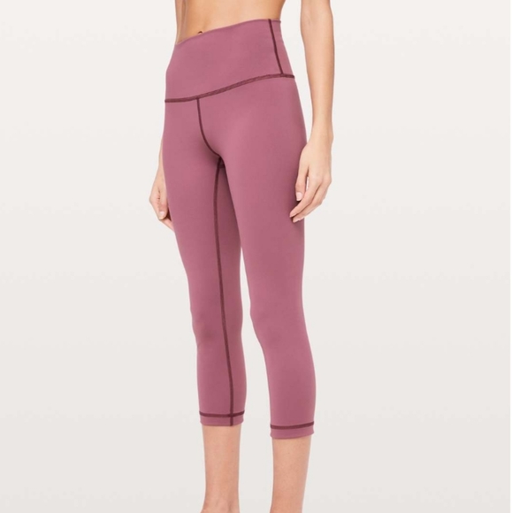 Lululemon wunder under crop 21" - Picture 1 of 7